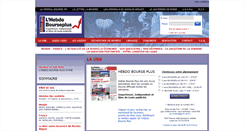 Desktop Screenshot of hebdobourseplus.com